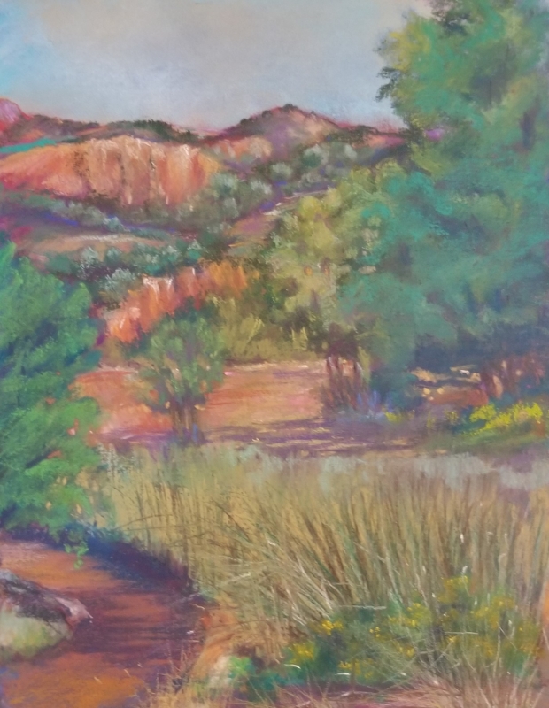 Prairie Dog Town Fork of the Red River by artist Julia Fletcher